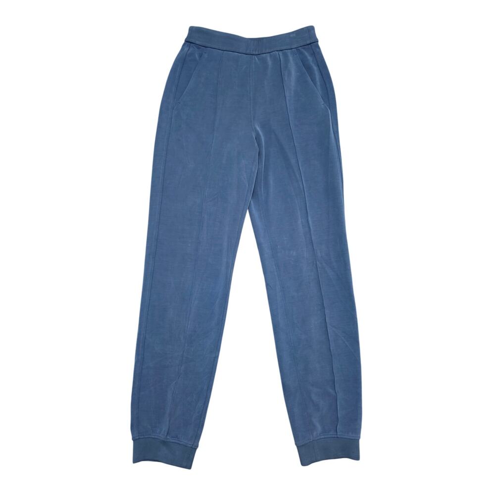 Lululemon Softstreme Classic Fit High Rise Jogger Blue Twill Size XS